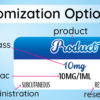 Peptide Labels - Sample NEW_3mL Gradient Sample Customization-10 Gradient Design Label