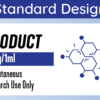 Peptide Labels – Sample NEW_3mL Standard Sample Standard Design Label