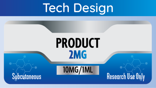 Peptide Labels – Sample NEW_3mL Tech Sample Tech Design Label